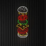 Burger - LED-neon Classic